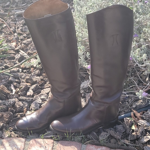 The Effingham brown English Equestrian riding boots 8.5 - Picture 3 of 10